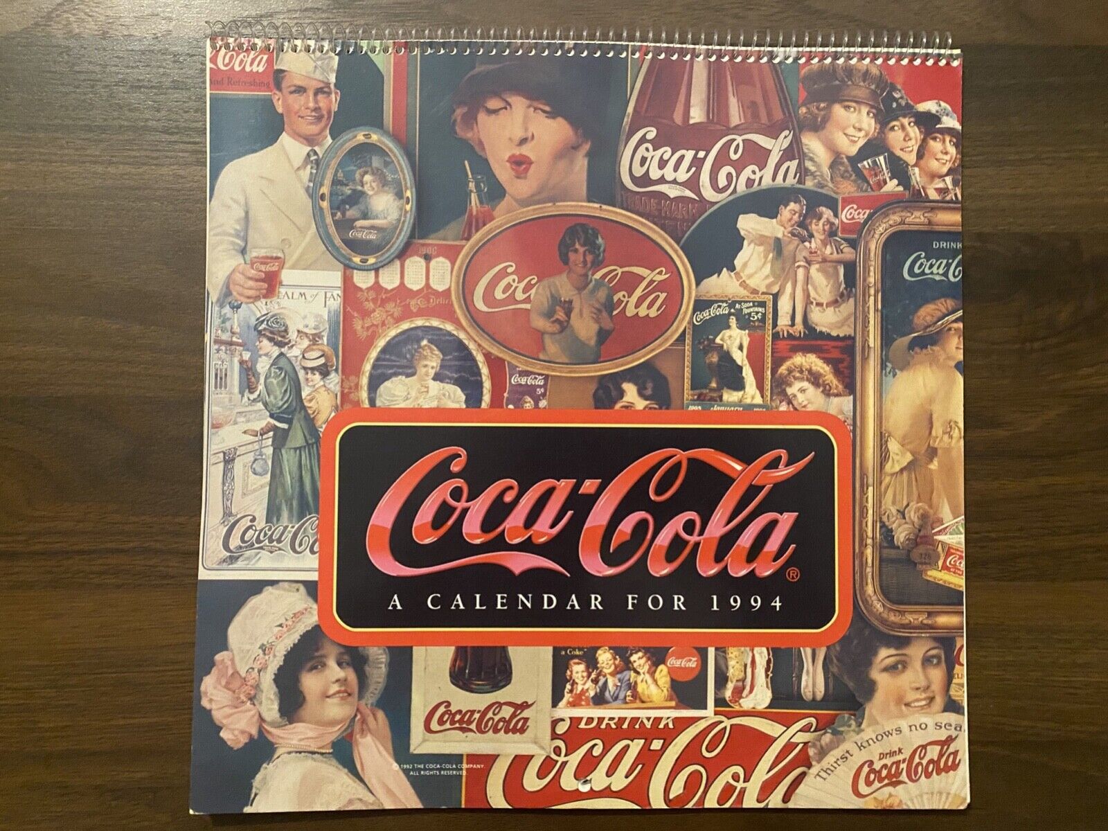 Vintage Coca Cola Calendar 1994 Coke Collectibles - Brand New