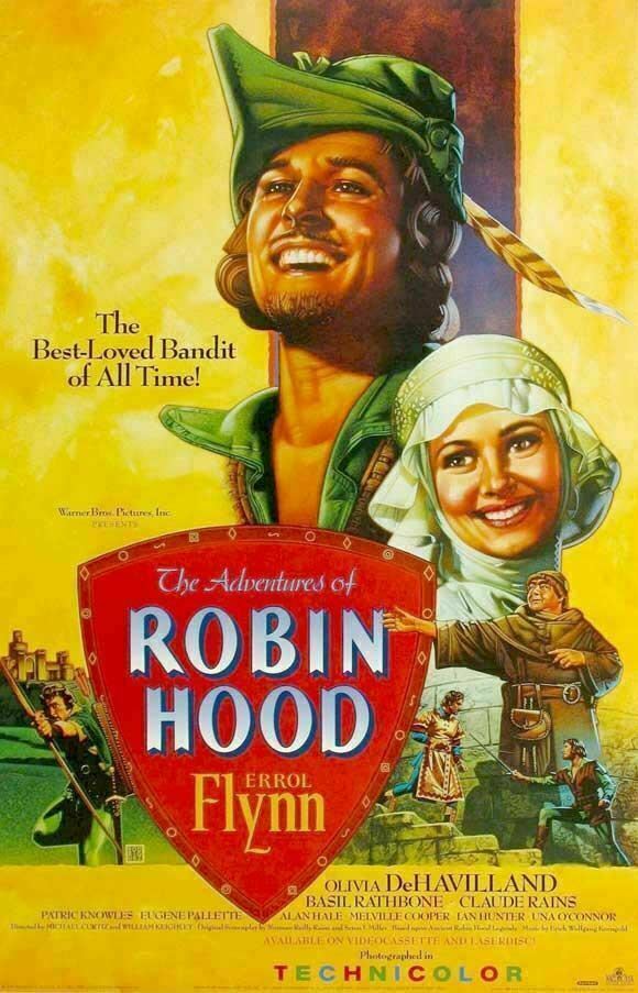 The Adventures Of Robin Hood 11x17 Movie Poster (1938)