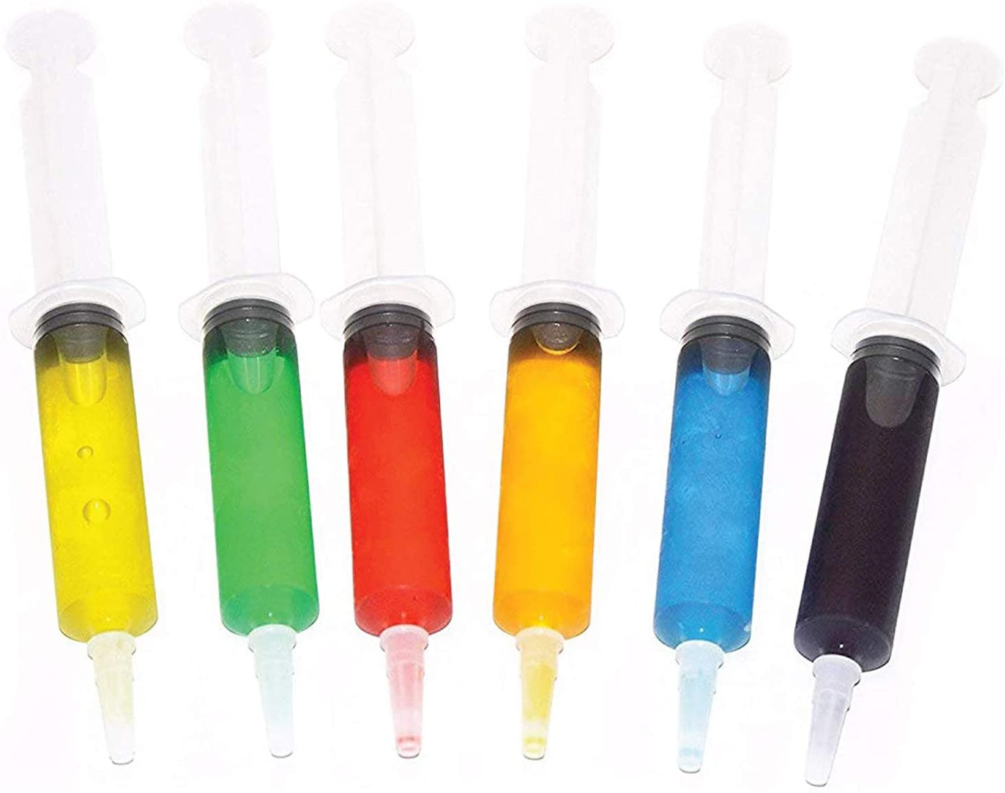 Jello Shot Syringes 25 Pack 2oz Reusable Edible Party Seringe Shots. Perfect For