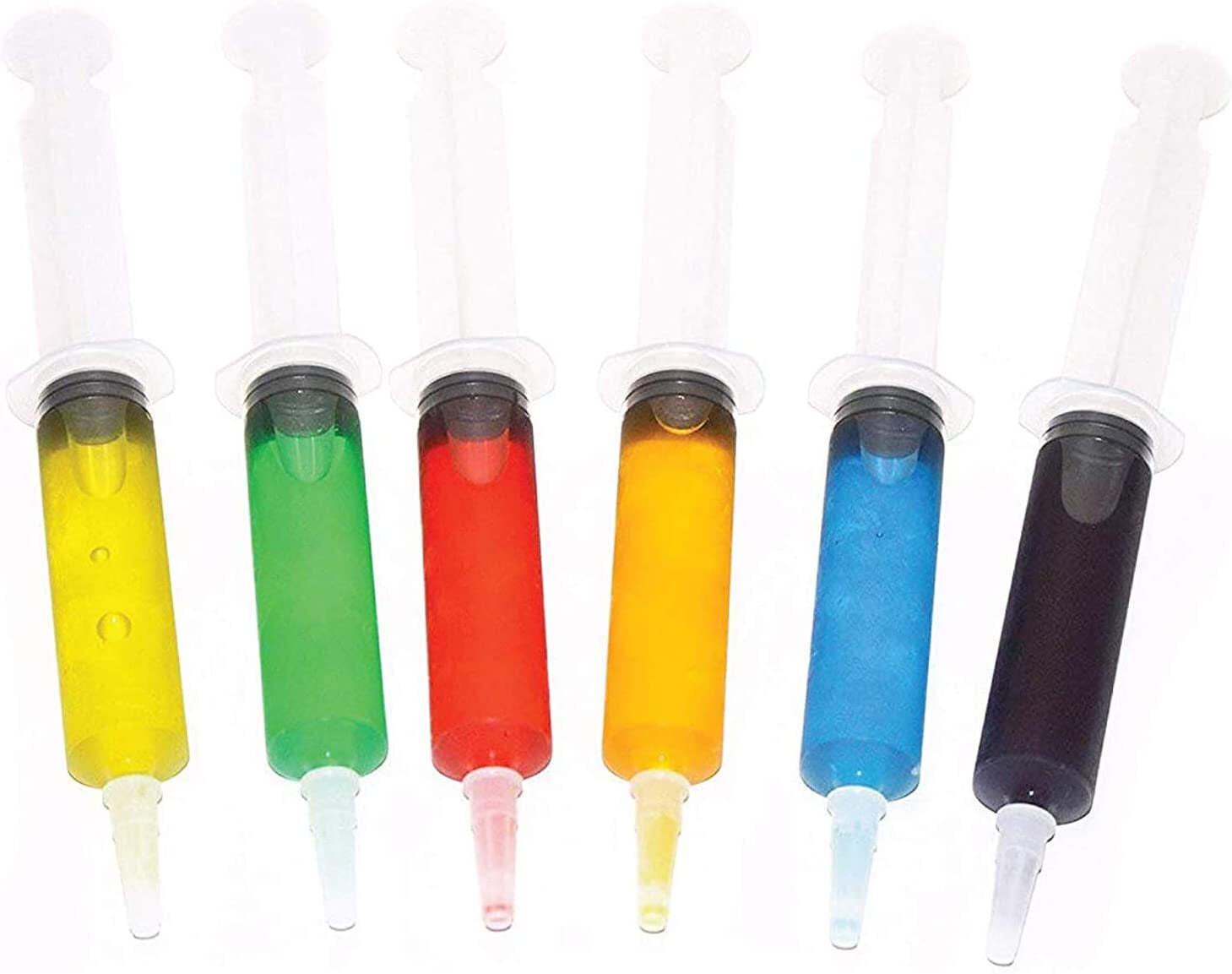Jello Shot Syringes 25 Pack (2oz) Reusable Edible Party Seringe Shots. Perfect S