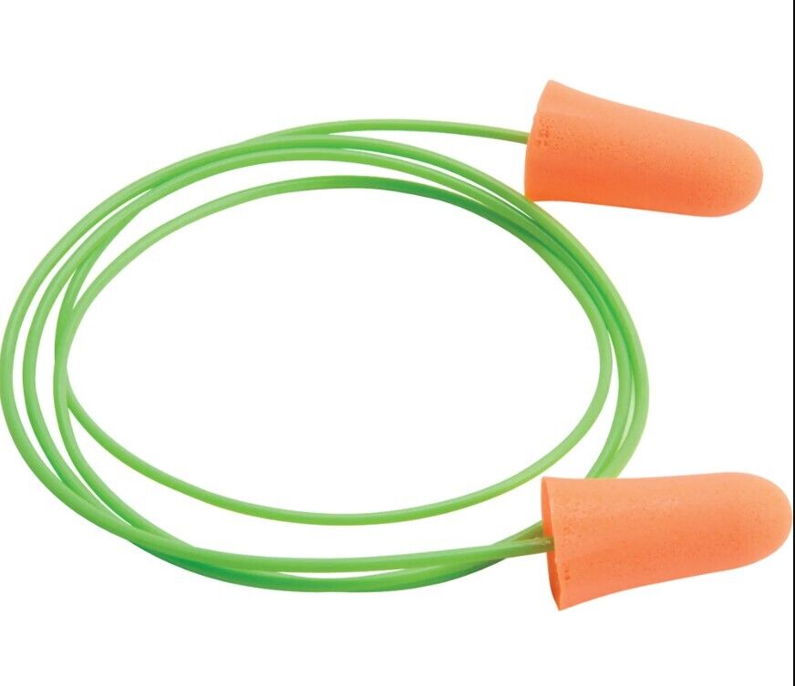Moldex 507-6840 Mellows Disposable Corded Foam Earplugs; Nrr 30db. 100 Pairs